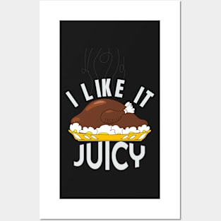 Juicy Turkey Funny day of blessing 2018 Shirt Posters and Art